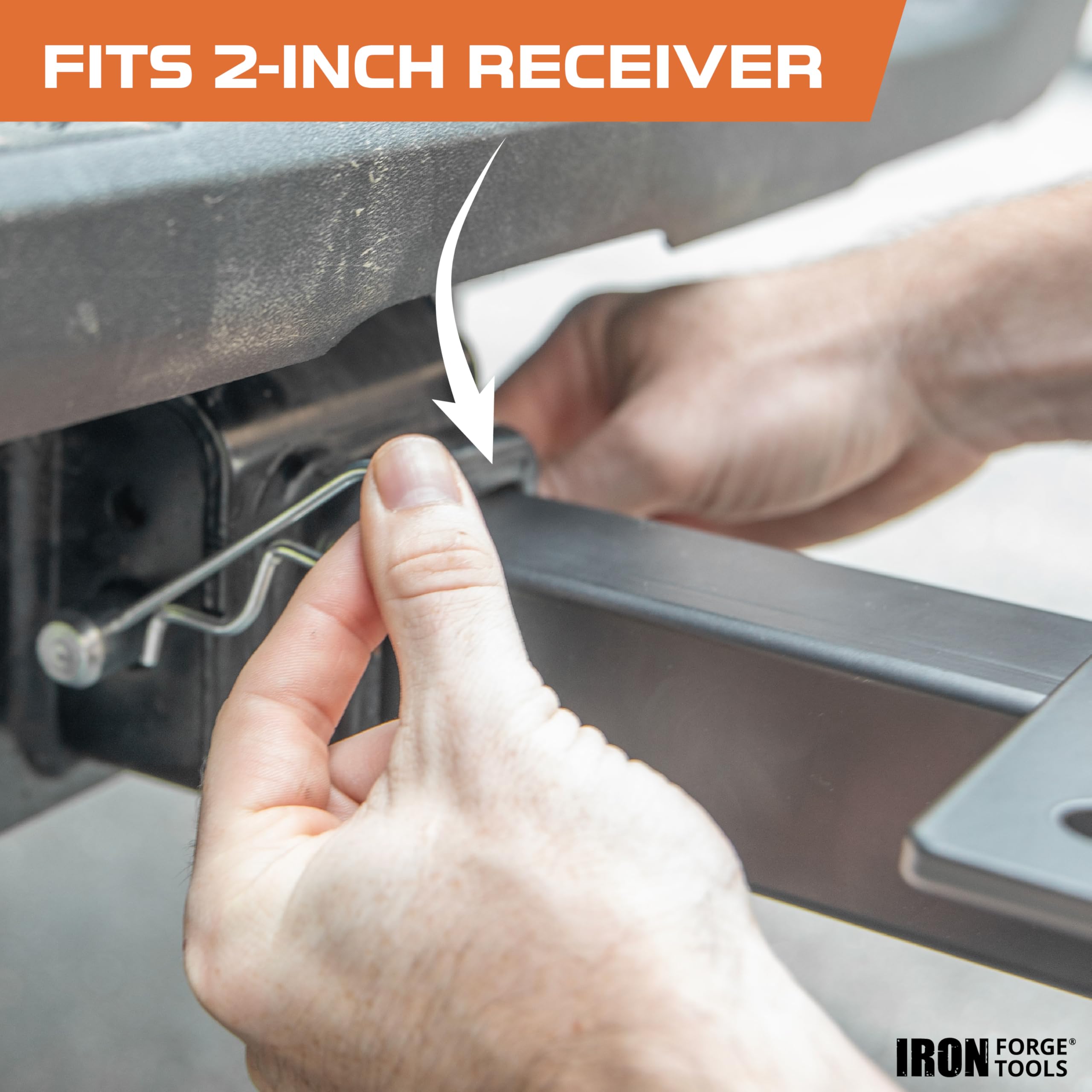 Aazon.co: Iron Forge Tools Hitch Ount Vise Plate For Truck Trailer