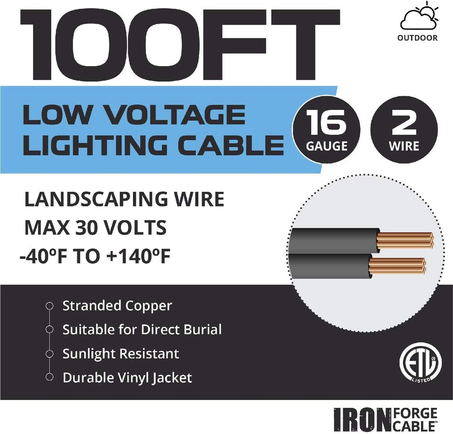 ＦＴ-100 (100w) CE TECH 100 ft. 14-Gauge Stranded Speaker Wire Y283465 - The